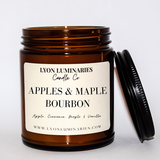 Apples and Maple Bourbon Soy Blend Candle