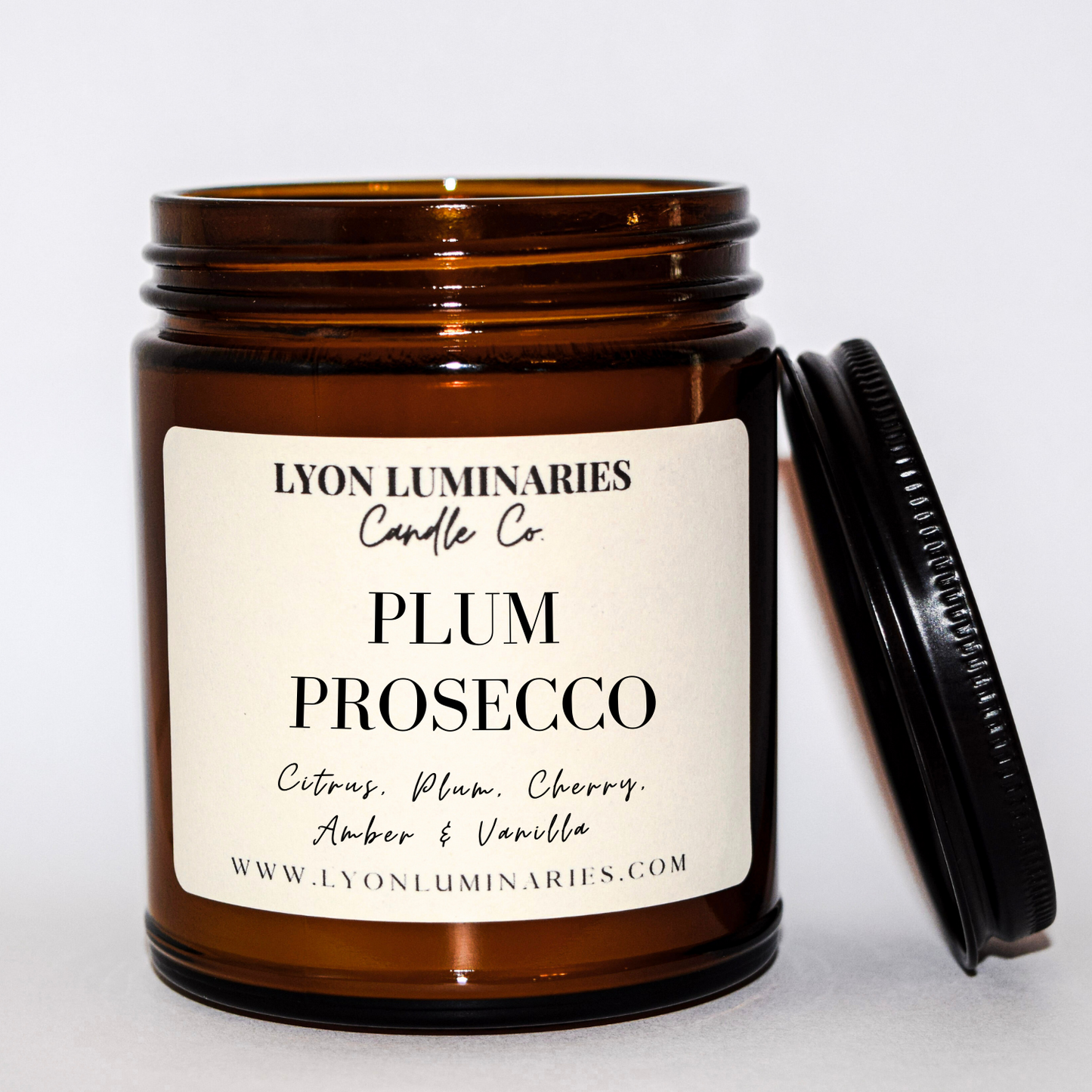 Plum Prosecco Soy Blend Candle